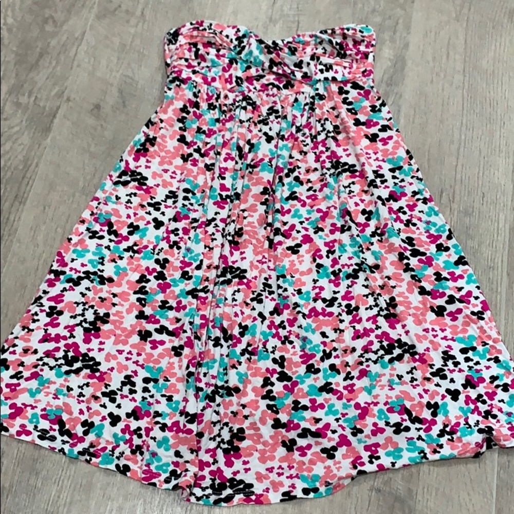 Colorful bright Mickey Mouse Disney swing dress